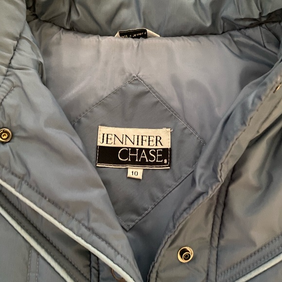 Vintage Jennifer Chase puff Jacket Blue - Picture 3 of 6